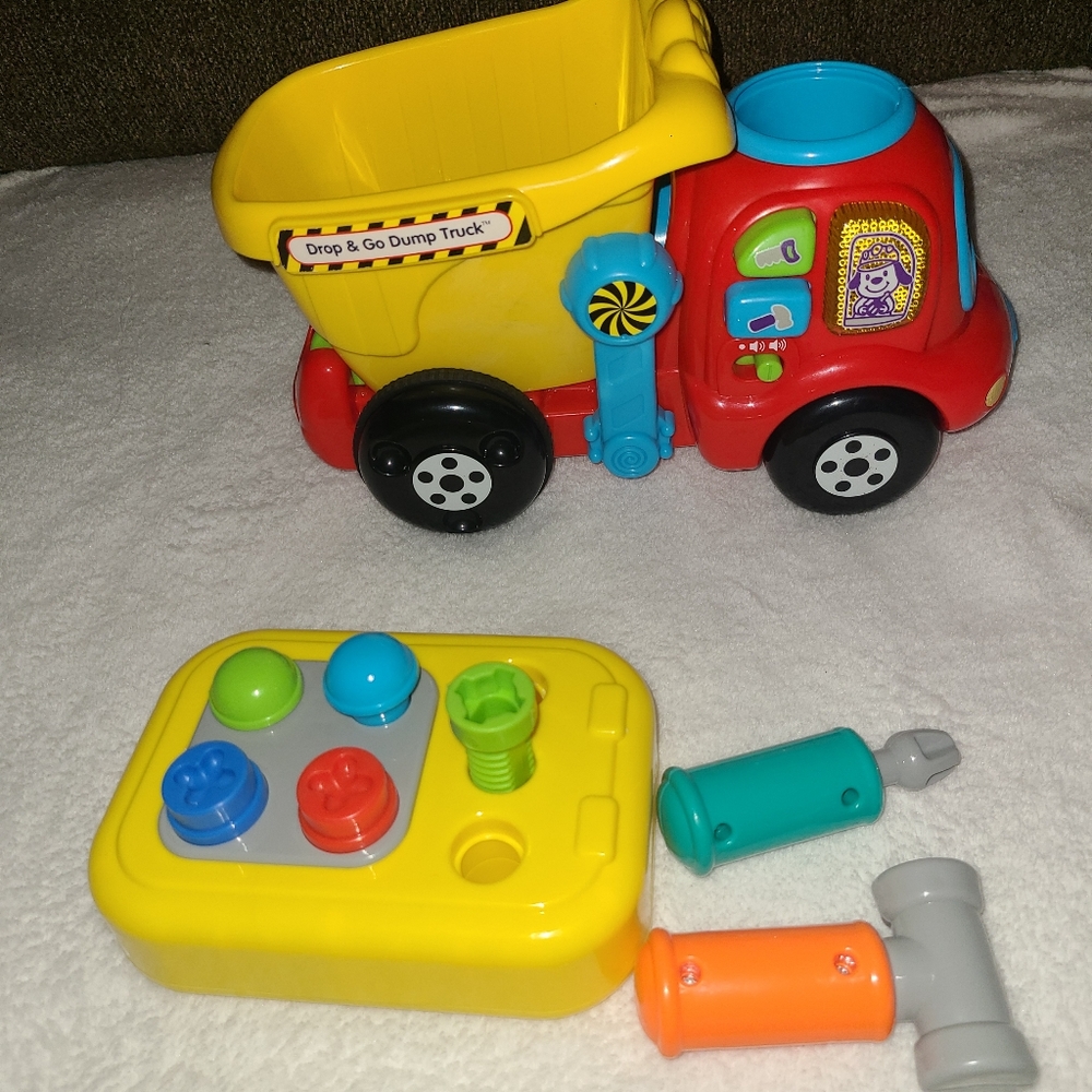 VTech drop and go dump truck (- 3 balls)